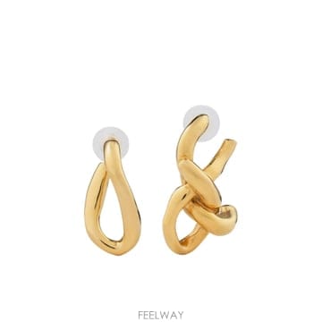 Givenchy 26SS Givenchy CHAIN LINK GOLDEN ASYMETRICAL EARRINGS BF116KF26SS Givenchy CHAIN LINK GOLDEN ASYMETRICAL EARRINGS B