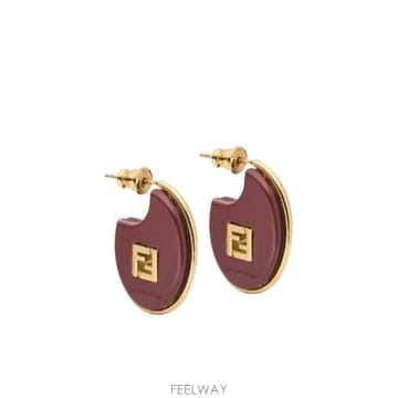 FENDI 26FW Fendi ���� earrings 8AL457YZCF0TNN TP57621201826FW Fendi ���� earrings 8AL457YZCF0TNN TP576212018