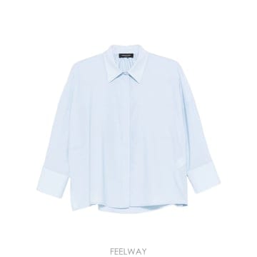 Fabiana Filippi 26SS �ĺ�Ƴ� �ʸ��� Three quarter sleeves, Ŭ���� collar, front butto26SS �ĺ�Ƴ� �ʸ��� Three quarter sleeves, Ŭ���� col