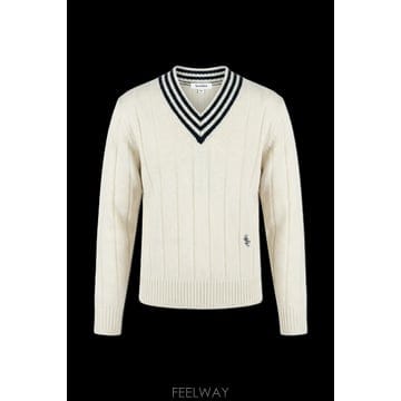 Sporty & Rich 26SS SPORTY ��ġ ĳ�ù̾� V �� ������ WS07961302WH630ECRUDARKNAVY TP5726SS SPORTY ��ġ ĳ�ù̾� V �� ������ WS07961302WH630E