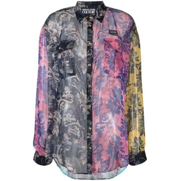 Versace 23FW ������ü Chiffon tapestry ����Ʈ ���� 73HAL2A5NS170416 TP572118223FW ������ü Chiffon tapestry ����Ʈ ���� 73HAL2A5NS1