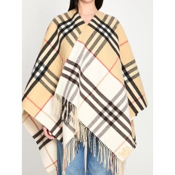Burberry 26FW Burberry Double üũ cape 8117678A2021 TP57407804826FW Burberry Double üũ cape 8117678A2021 TP57407804
