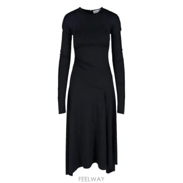 Victoria Beckham 26SS ���丮�ƺ��� Midi �巹�� 1126JDR006984ABLACK TP57042867826SS ���丮�ƺ��� Midi �巹�� 1126JDR006984ABLACK TP57