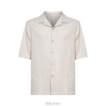 Brunello Cucinelli 26SS ���ڷ� ��ġ�ڸ� Camp collar ���� MR8286684C2489 TP57380288826SS ���ڷ� ��ġ�ڸ� Camp collar ���� MR8286684C2489