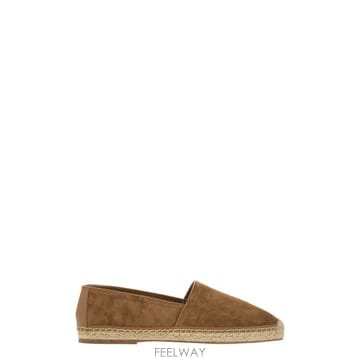 Brunello Cucinelli 25FW ���ڷ� ��ġ�ڸ� Washed suede espadrilles with beading MPUERPQ25FW ���ڷ� ��ġ�ڸ� Washed suede espadrilles with b