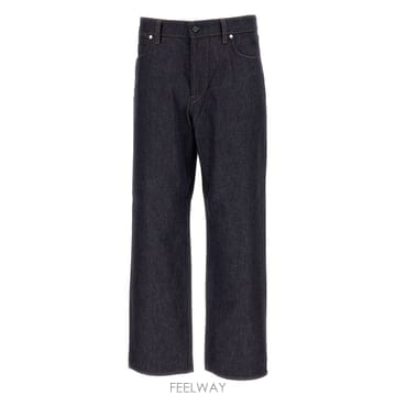 Stone Island 25FW ������Ϸ��� Loose ���� Raw Jeans Trousers K2S15J100006S00J8VJ225FW ������Ϸ��� Loose ���� Raw Jeans Trousers K2S15J
