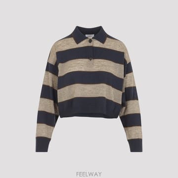 Brunello Cucinelli 26SS ���ڷ� ��ġ�ڸ� ���ڷ� ��ġ�ڸ� ���� Striped ���� M16221605CNQ41 TP571826SS ���ڷ� ��ġ�ڸ� ���ڷ� ��ġ�ڸ� ���� Striped 