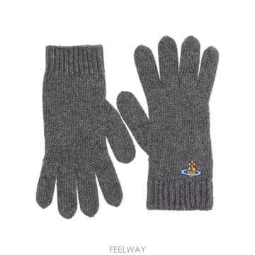 ViVienne westwood 25FW ���� ����Ʈ��� GLOVES WITH ORB EMBROIDERY 8202002QK0069P40125FW ���� ����Ʈ��� GLOVES WITH ORB EMBROIDERY 8202