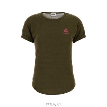 Isabel Marant 26SS ���ں����� Army �׸� linen Koldia t ���� TS0315FBA1N10E3Y5UI TP526SS ���ں����� Army �׸� linen Koldia t ���� TS0315FB