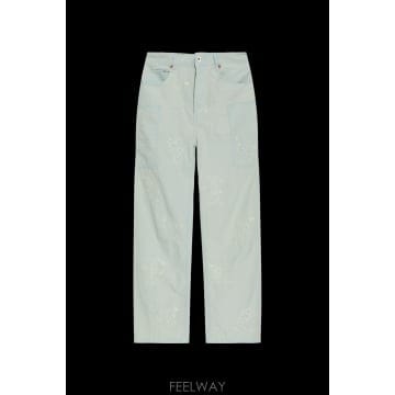 Kenzo 26SS KENZO Trousers with decorative embroidery FG55DP4087F0D26SS KENZO Trousers with decorative embroidery FG55DP4