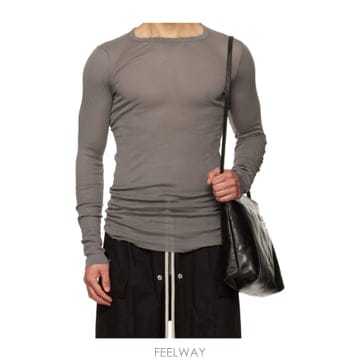 Rick Owens 26SS �������� �������� T Shirts   ��ũ ž RU01F2250MR34 TP57718065526SS �������� �������� T Shirts   ��ũ ž RU01F2250MR3