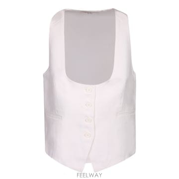 IRO 26SS IRO ����Ʈ in ����Ʈ ����Ʈ fabric  Sleeveless ��  Five button cl26SS IRO ����Ʈ in ����Ʈ ����Ʈ fabric  Sleeveless ��