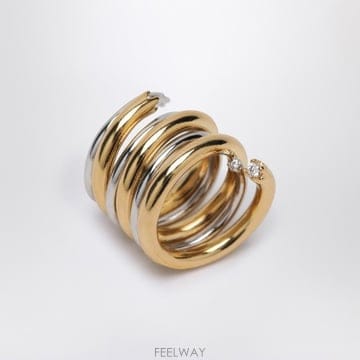 | Other Brand | 26SS PANCONESI Spiral ring in ����� �� silver tone S26FG009PPRS26SS PANCONESI Spiral ring in ����� �� silver tone S2