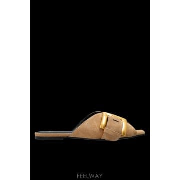 Balmain Balmain Suede slides Anthem HN1UP141LCTA8BI TP576395392Balmain Suede slides Anthem HN1UP141LCTA8BI TP57639539