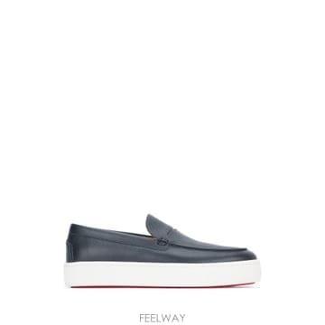 Christian Louboutin 25SS ũ����������� PAQUEBOAT FLAT ī�� GRAINE 1250823BL1U TP5724390525SS ũ����������� PAQUEBOAT FLAT ī�� GRAINE 1250823