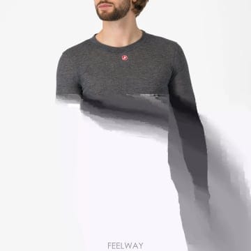 | Other Brand | CASTELLI Castelli Medio �� sleeve base layer   Grey 102850996CASTELLI Castelli Medio �� sleeve base layer   Grey 10