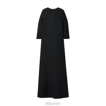 THE Row 23FW �� �ο� ���� �巹�� 5966W1279BLK TP57718037123FW �� �ο� ���� �巹�� 5966W1279BLK TP577180371