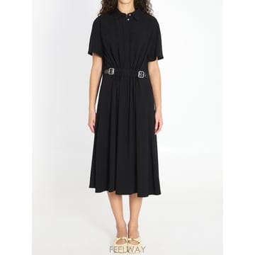 Loewe 26SS Loewe Loewe Belted Midi �巹�� S540Y09XTW1100 TP57212796326SS Loewe Loewe Belted Midi �巹�� S540Y09XTW1100 TP5