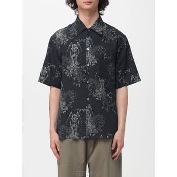 Our Legacy �ƿ������� Camicia casual �ƿ������� in cotone e lino con stampa M2262�ƿ������� Camicia casual �ƿ������� in cotone e lino 