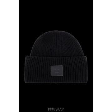 Acne ��ũ�� Studios Cap with �ΰ� patch FNUXHATS000397C40453900BLACK T��ũ�� Studios Cap with �ΰ� patch FNUXHATS000397C4045