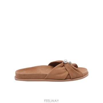 Jimmy Choo 26FW ������ Rafi slides RAFIFLATSUETOFFEE TP57659085326FW ������ Rafi slides RAFIFLATSUETOFFEE TP576590853