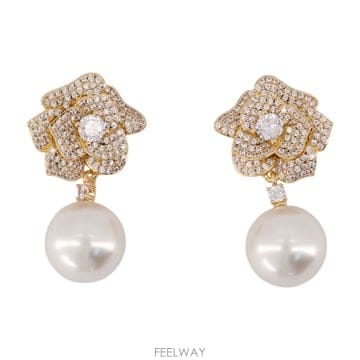 Self Portrait 26FW Self portrait ���� earrings PF26612EGDGOLD TP57707695226FW Self portrait ���� earrings PF26612EGDGOLD TP5770