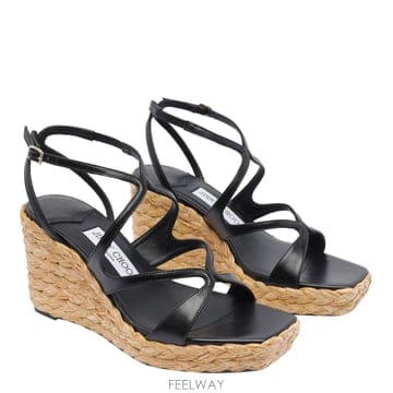 Jimmy Choo 26FW ������ ���� Ayla Wedges AYLA85CTQBLACK TP57211976126FW ������ ���� Ayla Wedges AYLA85CTQBLACK TP57211976