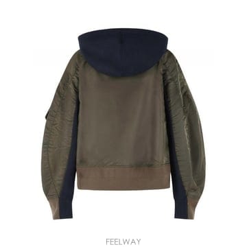 Sacai 26SS Sacai �ĵ�Ƽ In ���̺� ��ư �� Khaki Blend 2608343233 TP5784027226SS Sacai �ĵ�Ƽ In ���̺� ��ư �� Khaki Blend 260834