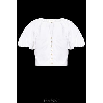 FRAME 26SS Frame ž with puff sleeves WP26WBL0130WHT TP57063828926SS Frame ž with puff sleeves WP26WBL0130WHT TP57063