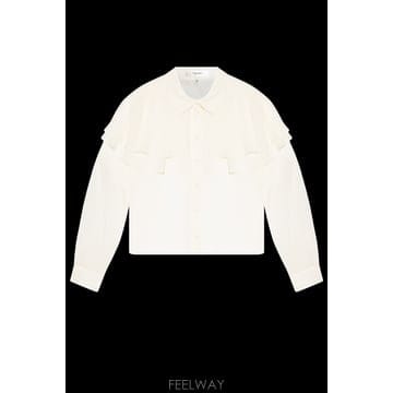 FRAME 26SS Frame ���� with ruffles WP26WSH0040CREA TP57063828326SS Frame ���� with ruffles WP26WSH0040CREA TP5706382