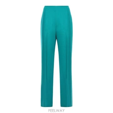 FENDI 26SS Fendi Pantalone palazzo Fendi in lana e seta FR6681AJYF26SS Fendi Pantalone palazzo Fendi in lana e seta FR66