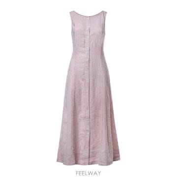 Ralph Lauren 26FW ���� ���� �η� Striped Linen �巹�� 211B17459002 TP57689098126FW ���� ���� �η� Striped Linen �巹�� 211B17459002 