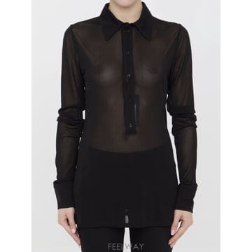 Saint Laurent 24FW ���ζ� CAMICIE 777665Y5I351000 TP57182612924FW ���ζ� CAMICIE 777665Y5I351000 TP571826129