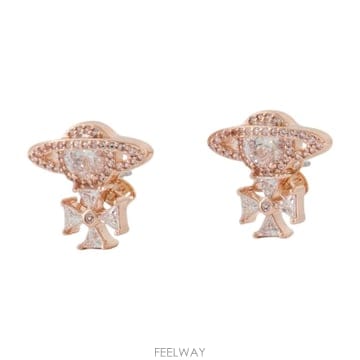ViVienne westwood 26SS ���� ����Ʈ��� ���� earrings 6201037T02G448G448 TP57241018626SS ���� ����Ʈ��� ���� earrings 6201037T02G448G44