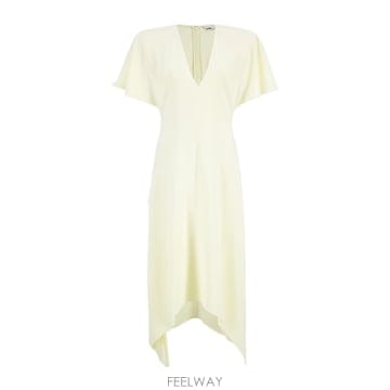Stella McCartney 26SS ���ڶ� ��īƮ�� V �� MIDI �巹�� 6A06573FU3729210 TP57045678626SS ���ڶ� ��īƮ�� V �� MIDI �巹�� 6A06573FU3729210