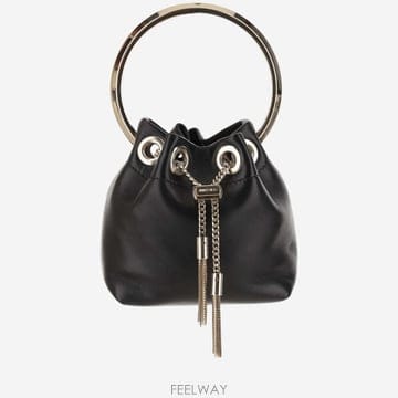 Jimmy Choo 26FW ������ Micro Bon Bon �� MICROBONBONRIHBLACK TP57663509126FW ������ Micro Bon Bon �� MICROBONBONRIHBLACK TP576