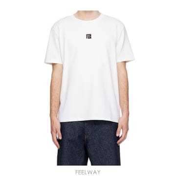 Balmain 26FW Balmain T ���� with embroidered �ΰ� GH1EG000BC87GAB TP576926FW Balmain T ���� with embroidered �ΰ� GH1EG000BC87