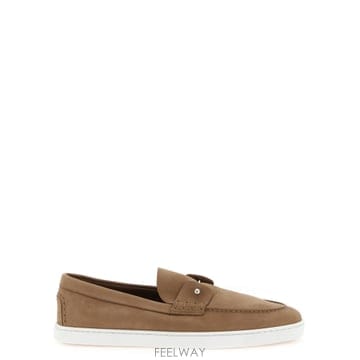 Christian Louboutin ũ����������� CHAMBELIBOAT FLAT ī�� NABUCK RETOURNE DS 3240186F760ũ����������� CHAMBELIBOAT FLAT ī�� NABUCK RETOURNE 
