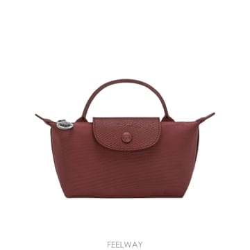 Longchamp 26FW LONGCHAMP Elegant Bordeaux �� with Sturdy Handles 34175926FW LONGCHAMP Elegant Bordeaux �� with Sturdy Handles