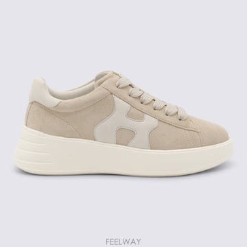 Hogan 26SS HOGAN REBEL H562   Nubuck trainers with side H HXW5620D26SS HOGAN REBEL H562   Nubuck trainers with side H HX