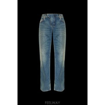 Balmain 25FW Balmain Straight ���� jeans FH0MI100DG046EX TP57183858225FW Balmain Straight ���� jeans FH0MI100DG046EX TP571