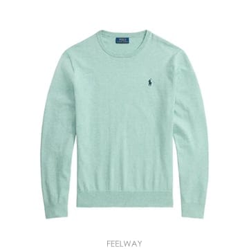 Ralph Lauren 26SS ���� ���� �η� �� SLEEVES ROUND �� Ŭ���� ������ 710890558513GREEN TP26SS ���� ���� �η� �� SLEEVES ROUND �� Ŭ���� ������ 