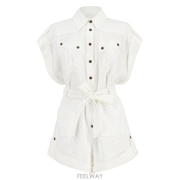 Zimmermann 25FW ���Ӹ� Rhiannon Linen ��Ʈ �÷��� ��Ʈ 4235YSS251IVO TP57213083725FW ���Ӹ� Rhiannon Linen ��Ʈ �÷��� ��Ʈ 4235YSS251