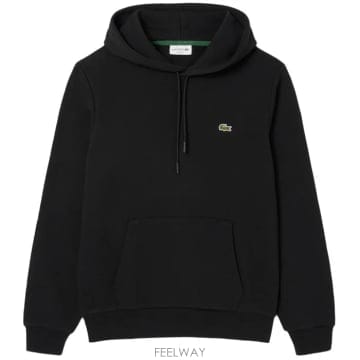 LACOSTE LACOSTE FELPA UOMO HDY SH9839031NERO TP576221403LACOSTE FELPA UOMO HDY SH9839031NERO TP576221403