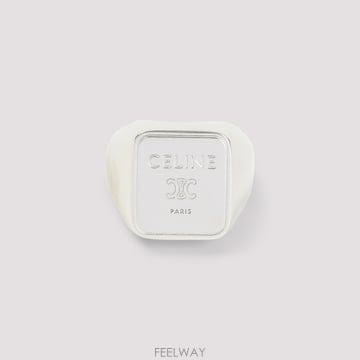 CELINE 26SS Celine Celine Square Signet Ring B101W6BRA36SI TP57213026SS Celine Celine Square Signet Ring B101W6BRA36SI TP
