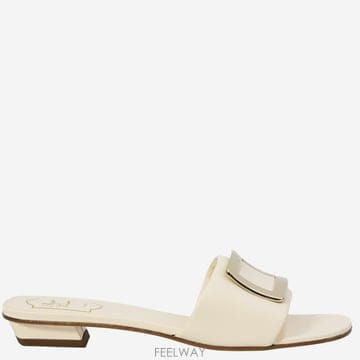 Roger Vivier 26SS ���� ��� Square buckle ���� slides ȭ��Ʈ RVW8164492091TC019 T26SS ���� ��� Square buckle ���� slides ȭ��Ʈ RVW8
