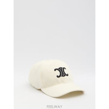 CELINE 25SS Celine CASQUETTE ���̽��� TRIOMPHE �� TEDDY AA049350Q01OW TP25SS Celine CASQUETTE ���̽��� TRIOMPHE �� TEDDY AA049