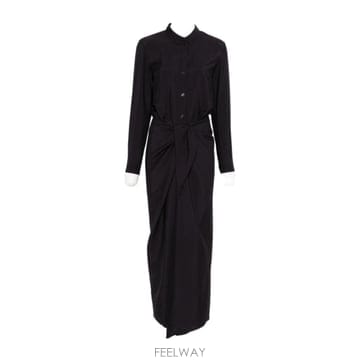 Armani 26SS �������� �Ƹ����� Abito chemisier �������� �Ƹ����� in misto viscosa EW26SS �������� �Ƹ����� Abito chemisier �������� �Ƹ���