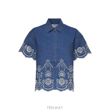 | Other Brand | 26SS ����Ʈ�ٽ� Clementine Chambray ���� With Embroidery CEM000100426SS ����Ʈ�ٽ� Clementine Chambray ���� With Embroide