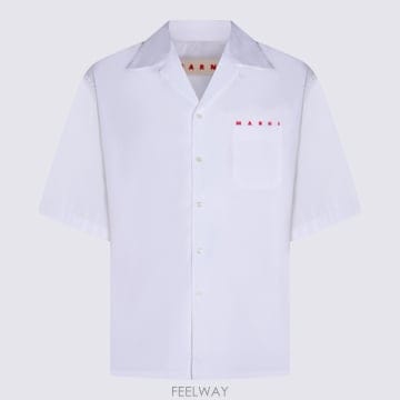 Marni Marni Camicia Marni in cotone con �ΰ� CUMU0213PPUSCT88LRW01 TMarni Camicia Marni in cotone con �ΰ� CUMU0213PPUSCT8